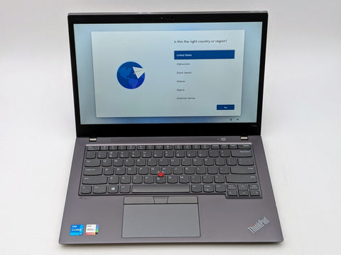 Lenovo T14s Gen 2 FHD Touch I5-1135G7 512GB 16GB W11P Backlit FP Reader IRCam