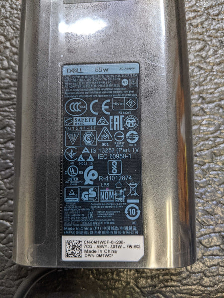 NEW Dell 65W USB-C LA65NM170 Type C AC Adapter Power Supply Laptop Charger