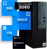 Dell Optiplex 3060 Desktop Intel i5-8500 3.2 8GB RAM 1TB SSD Solid State W11