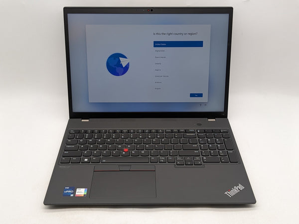 Lenovo ThinkPad T16 Gen 1 Type 21BV 16