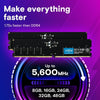 Crucial 16GB Kit (2x8GB) DDR5 4800MHz CL40 UDIMM Desktop Memory CT2K8G48C40U5