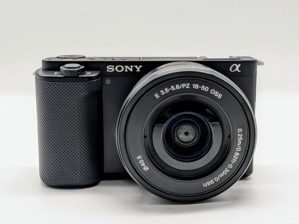 Sony ZV-E10 Mirrorless APS-C Vlogging Camera w/ Sony E PZ 16-50mm f/3.5-5.6 Lens
