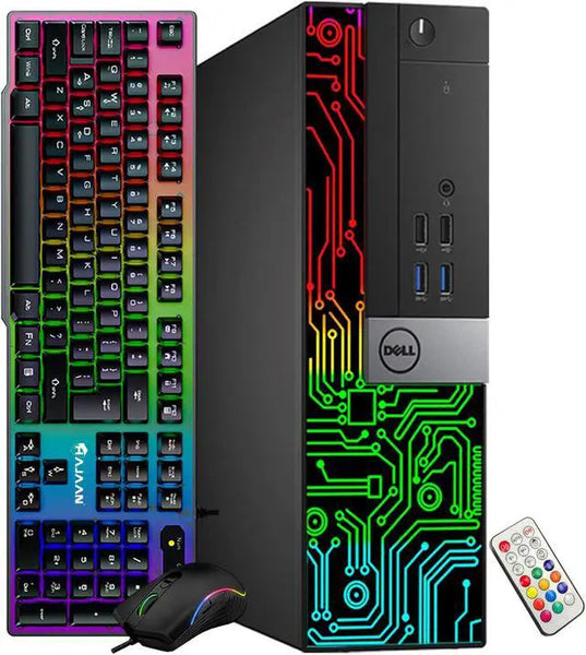 Dell OptiPlex Customized Lights i7-6700 NVIDIA GeForce GT 1030 256GB 16GB RAM