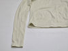 Skims Cotton Jersey Long Sleeve T-Shirt in Bone | Size S Small