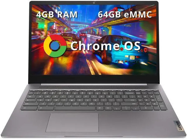 Lenovo IdeaPad 3 15.6 in Chromebook FHD Anti-Glare Display Intel Celeron N4500