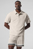 Double Take Short Sleeve Polo Mens Size Large - Bone