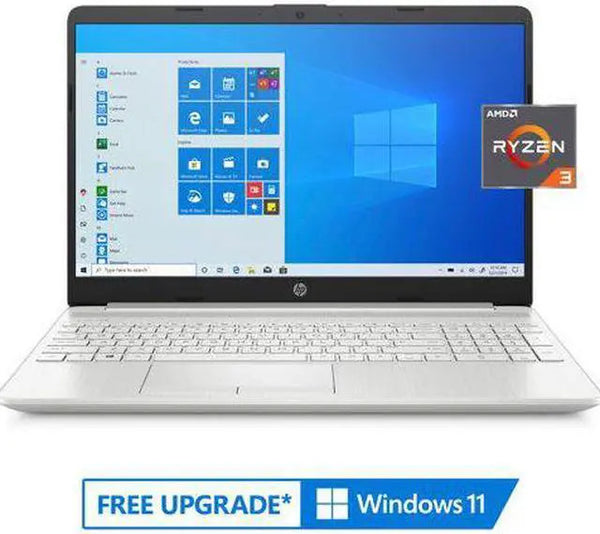 HP 15.6 in HD Ryzen 3 3250U 4GB RAM 128GB SSD + 1TB HDD Windows 10 8GB RAM