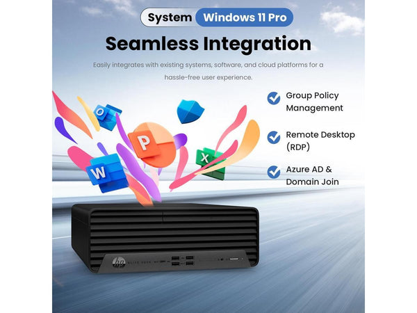 MSI PRO DP21 14M-1004US Intel i3 14th Gen 8GB 500GB SSD Black BT WARRANTY