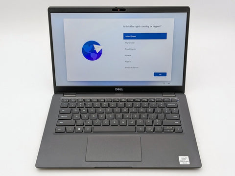Dell Latitude 7310 FHD I5-10310U 256GB SSD 16GB W11P Webcam Backlit FP Reader