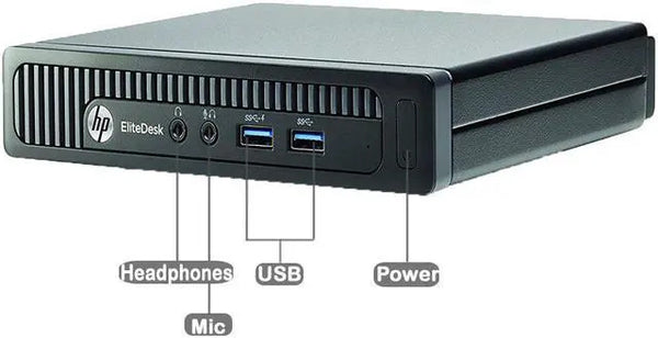 HP 800 G1 MINI i5-4590T 8GB RAM 128GB SSD Win 10 Pro