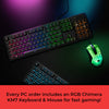iBUYPOWER 8 MESH Gaming Ryzen 7 8700F 5070 12 GB RTX 32GB 1TB 750 w with iec WAR