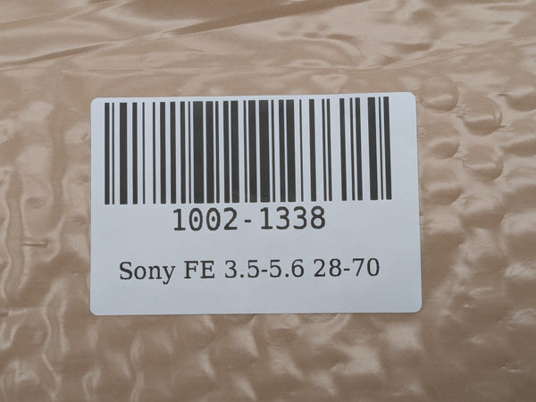 Sony FE 28-70mm f/3.5-5.6 OSS Full Frame E-Mount Lens SEL2870 - Used