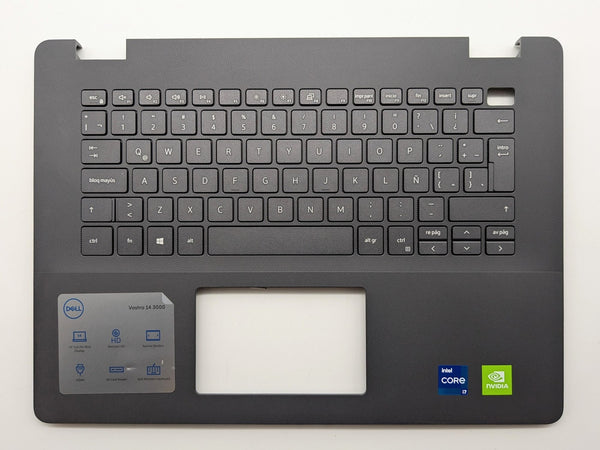 Dell Vostro 3400 3401 3405 Spanish Keyboard Palmrest Cover 0TV7CN