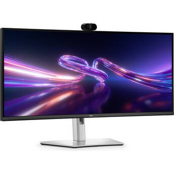 Dell Pro P 34 in WQHD USB-C Hub Curved Webcam Monitor