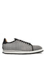 Mezlan A20301 Woven Calfskin Leather Sneakers Black/White Men's Size 12 NWOB
