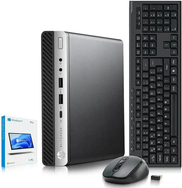 HP 800 G3 Desktop Mini PC i7-7700T 16GB RAM 256GB SSD Home Office Work Tiny PC