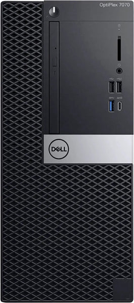 Dell Optiplex 7070 Tower Desktop i5-8500 3.2 8GB RAM 256GB SSD Solid State W11