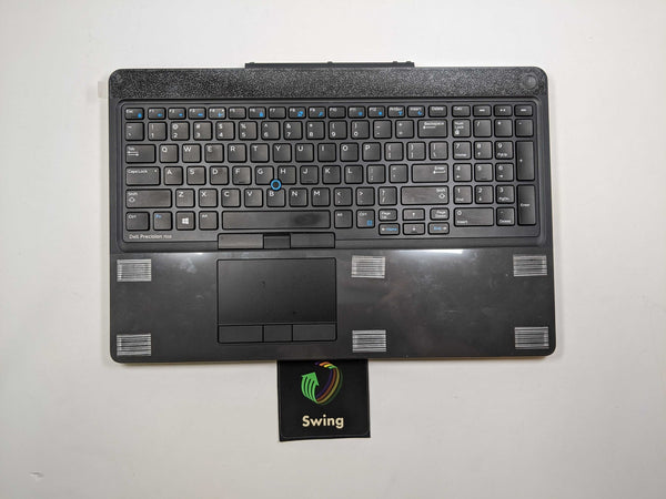 NEW Dell Precision 15 7510 7520 Touchpad Palmrest Assembly Keyboard J91HY