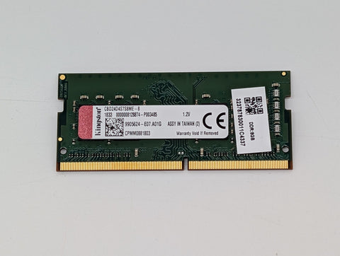 Kingston 8GB DDR4 SODIMM 2400Mhz RAM CBD24D4S7S8ME-8