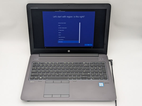 HP ZBook G4 15