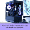 iBUYPOWER PRO Gaming Black Ryzen 7 7800X3D AMD Radeon 9070 16 GB RX 32GB 2TB 850