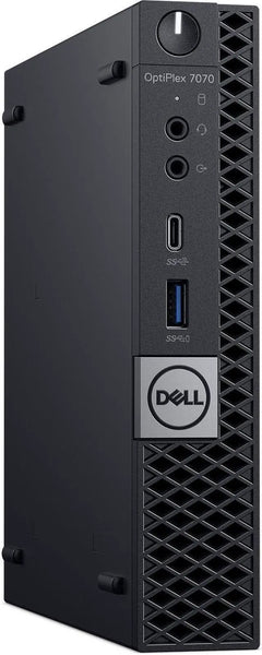 Dell Optiplex 7070 Micro Form Factor Desktop Intel i7 9700T 256GB NVMe 8GB DDR4