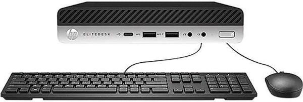 HP Grade A Business Desktop EliteDesk 800 G3 Mini i5-7500T 16GB DDR4 512 GB