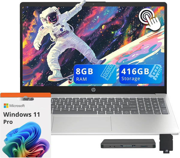 HP 15.6 Intel i3-1315U 8GB 256GB 15.6