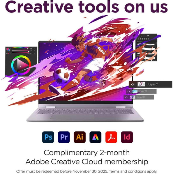 Lenovo Yoga 7i 2-in-1 Copilot+ PC 16 226V Intel Arc 16GB 512GB 16