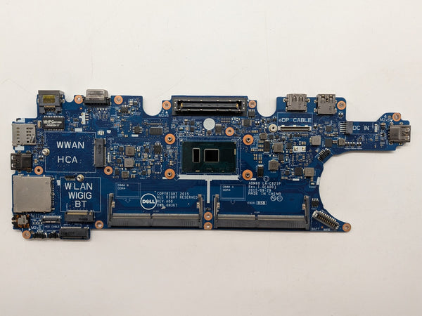 DELL LATITUDE E5270 MOTHERBOARD Core i5-6200U 2.30GHz DP/N YM98P