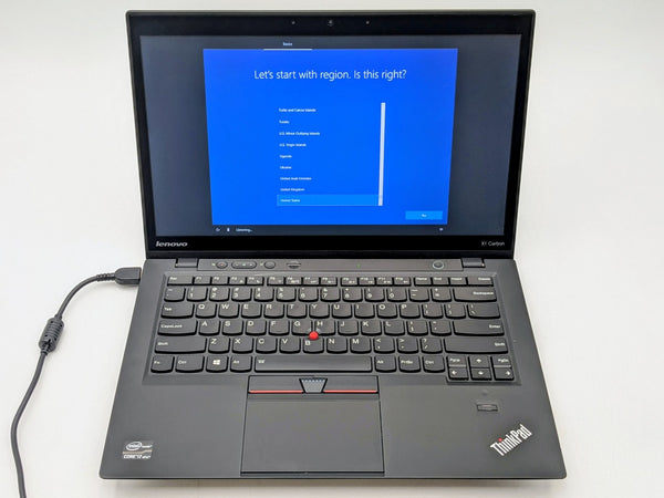 Lenovo ThinkPad X1 Carbon 1st Gen HD+ Touch I7-3667U 256GB SSD 8GB W10 *READ*