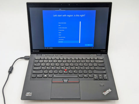 Lenovo ThinkPad X1 Carbon 1st Gen HD+ Touch I7-3667U 256GB SSD 8GB W10 *READ*