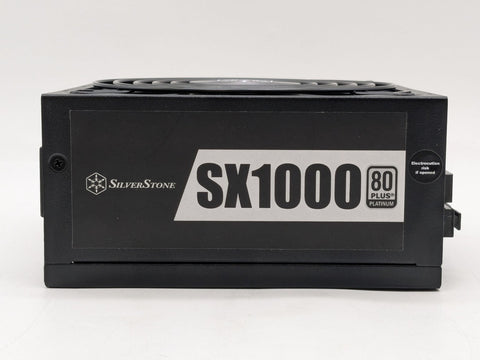 Silverstone SST-SX1000-LPT V1.1 SX1000 80 PLUS Platinum 1000W SFX-L PSU *READ*