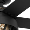 NEW Hunter Trimaran 52 inch Ceiling Fan Matte Black