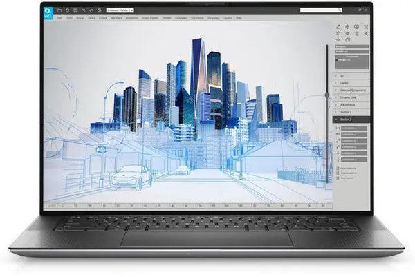 Dell Precision 5550 15.6 in Intel i7-10850H QUADRO T1000 32GB RAM 512GB SSD
