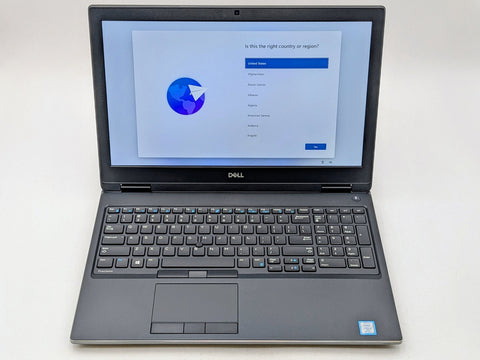Dell Precision 7530 15 FHD I7-8850H 1TB SSD 16GB W11P Quadro P1000 Webcam *READ*