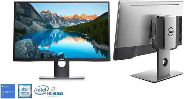 Dell 22 in Monitor Desktop - i3-7100T 8 GB DDR4 512 GB M.2 SSD + 1TB SSD W10 Pro