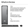 HP OmniDesk Slim Intel i3 8GB DDR5 256GB SSD 13100 8GB Silver WARRANTY