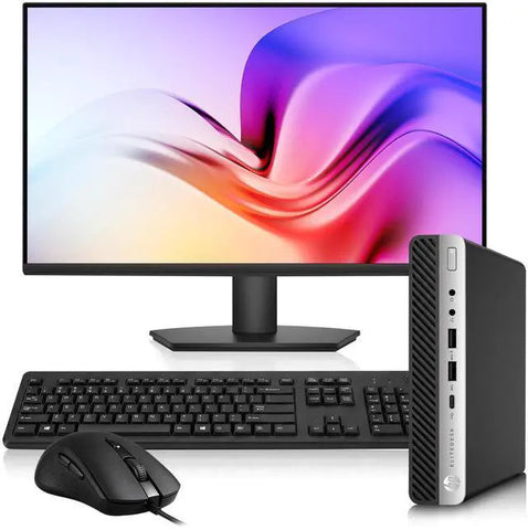 HP Elitedesk 800 G4 Personal Desktop i5-8500T 9 MB Intel Smart Cache 8GB RAM