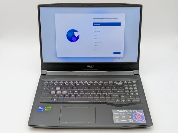 MSI PULSE 15 B13VGK 15