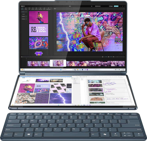 ASUS Zenbook DUO Dual 14” FHD+ OLED Touch Intel Ultra 7 with 16GB Intel Arc Grap