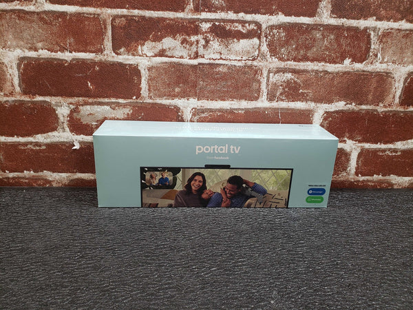 NEW Facebook Portal TV Big Screen Smart Video Calling Group Calls TV Black, HDMI