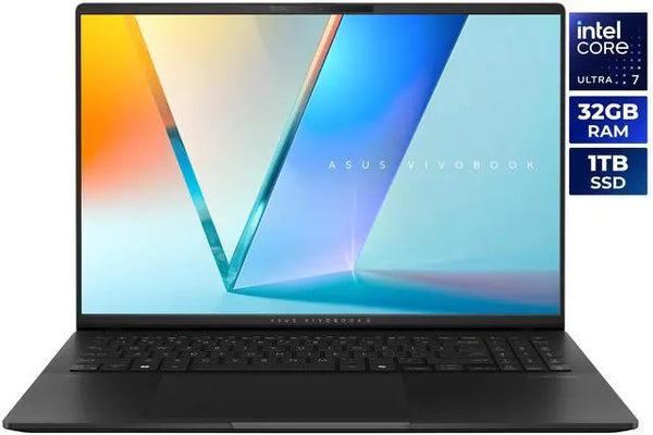 ASUS Vivobook S 16 in 3K OLED Core Ultra 7 255H 32GB RAM 1TB SSD W11 Home
