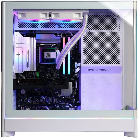 CyberPowerPC Supreme Liquid Cool White Intel Ultra 7 265KF 5060 Ti 16 GB RTX 32G