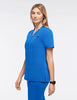 Jaanuu Relaxed 3-pocket Top Scrubs Royal Blue Women’s size XS Extra Small