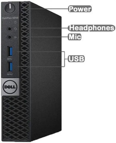 DELL 5050 MICRO i5-6500T 16GB RAM 500GB SSD HDD Win 10 Pro