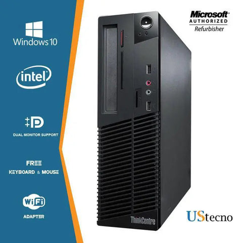Lenovo ThinkCentre M83 SFF Desktop Intel Core 4570 8GB RAM 256GB SSD i5-4570