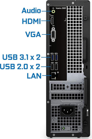 Dell Vostro 3681 SFF Intel i5-10400 16GB 256GB SSD Windows 11 Pro i5-10400 16GB
