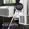 GE Profile Window Air Conditioner 8,300 BTU 115 Volt Digital Mid Size Room White