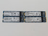 LOT OF 4 Assorted Sandisk SATA M.2 2280 SSDs